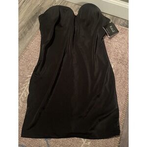 Rene Rofe Fit Tulip Mini Dress Lingerie M 36b/c Black Nwt Intimates